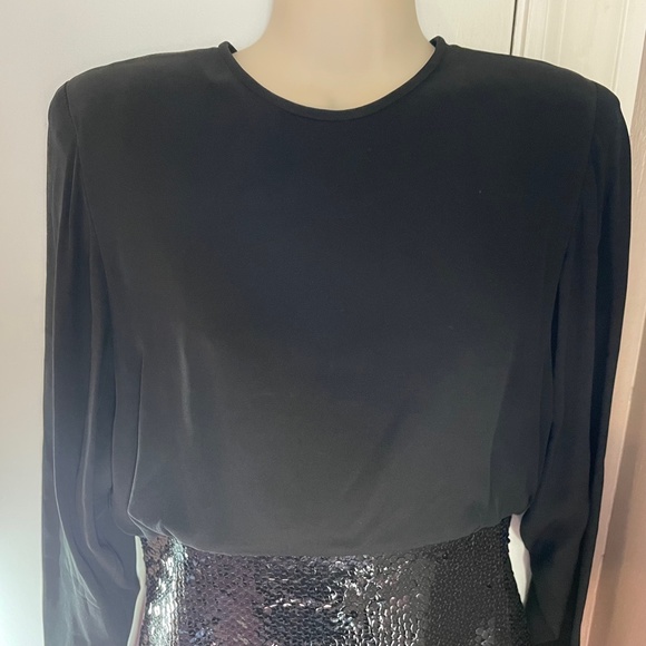 vintage Dorothy Farbo sequin cocktail dress - Picture 2 of 10